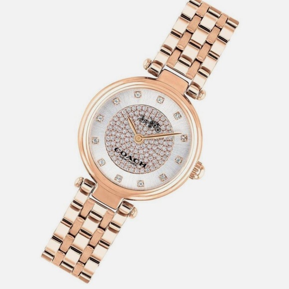 Coach Rose Gold Stainless Watch NWOT - Picture 1 of 9